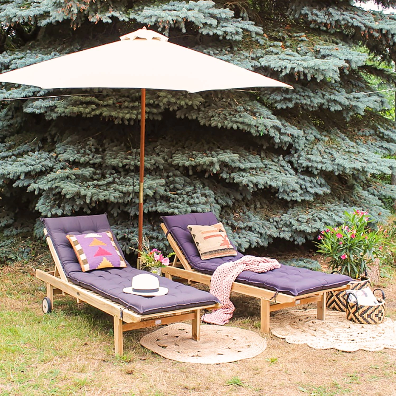 Jardi Parasol Sombrilla V - Beige 2 Jardi Parasol Sombrilla V - Beige – Image 2