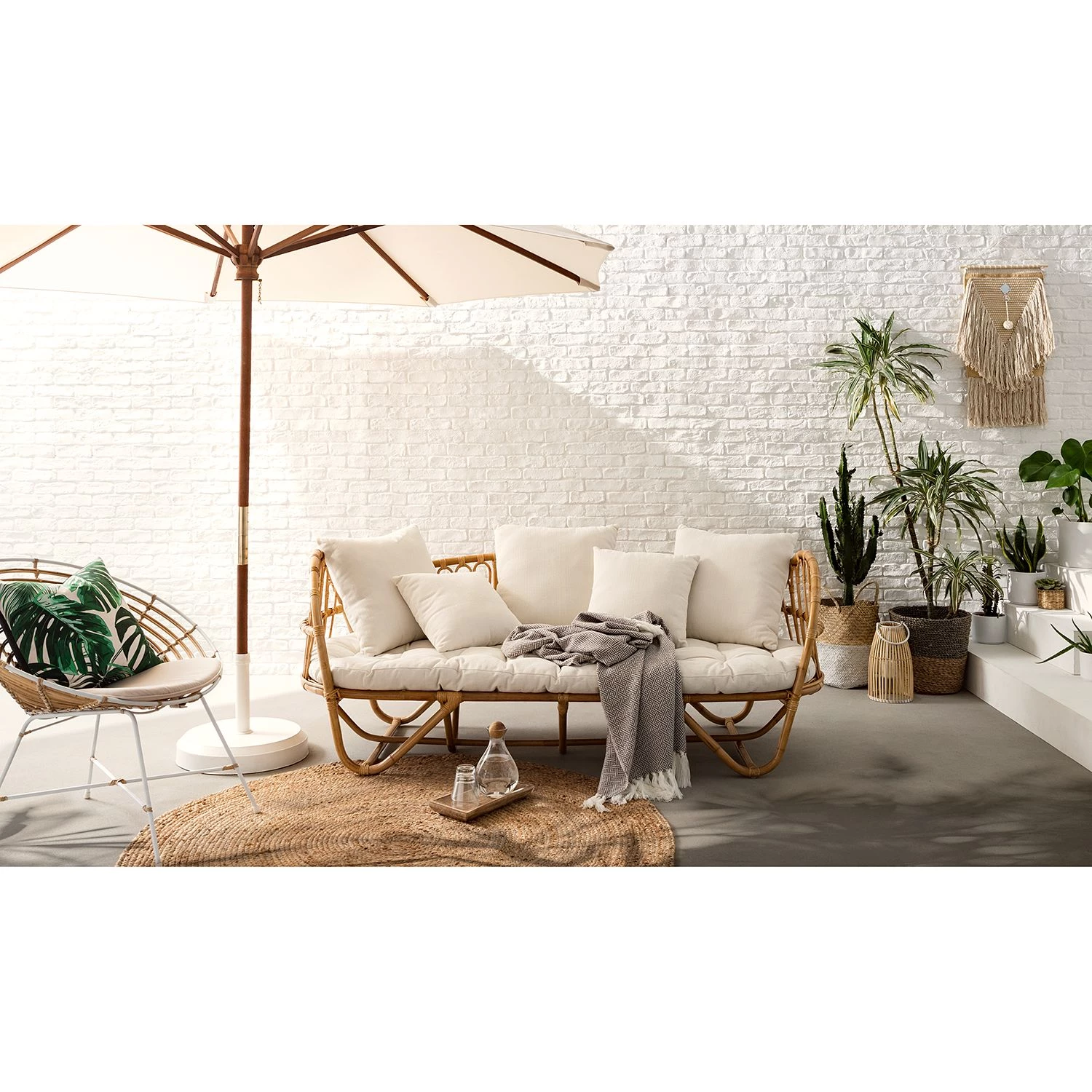 Jardi Parasol Sombrilla I - Beige 4 Jardi Parasol Sombrilla I - Beige – Image 4