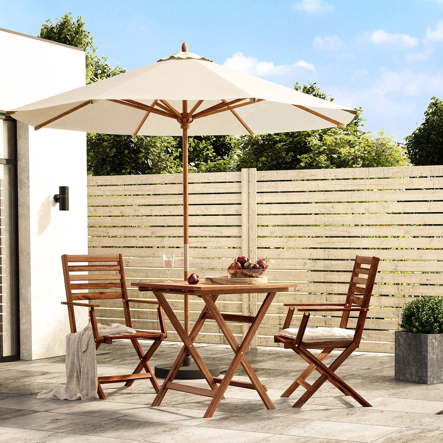 Jardi Parasol Sombrilla I - Beige 2 Jardi Parasol Sombrilla I - Beige – Image 2