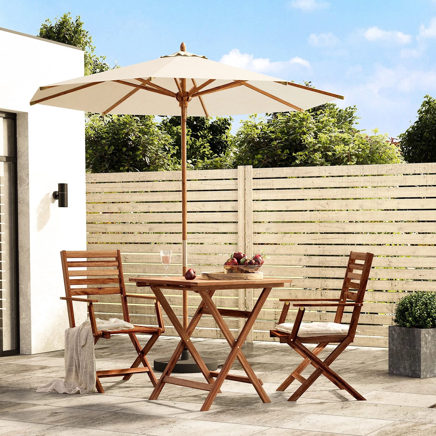 Jardi Parasol Sombrilla III - Beige 3 Jardi Parasol Sombrilla III - Beige – Image 3