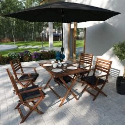 Jardi Parasol Shady - Tissu / Acier - Anthracite -Équipements de jardin Soldes 1000135889 190125 12510200007 MOOD GALLERYIMAGES P000000001000135889 mood