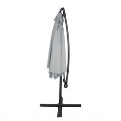 Jardi Parasol Shedo - Tissu / Acier - Granit -Équipements de jardin Soldes 1000135891 190114 15055400018 GALLERYIMAGES P000000001000135891