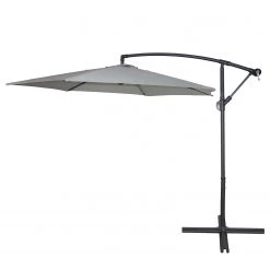 Jardi Parasol Shedo - Tissu / Acier - Granit