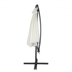 Jardi Parasol Shedo - Tissu / Acier - Beige -Équipements de jardin Soldes 1000135897 190114 15055400022 GALLERYIMAGES P000000001000135897