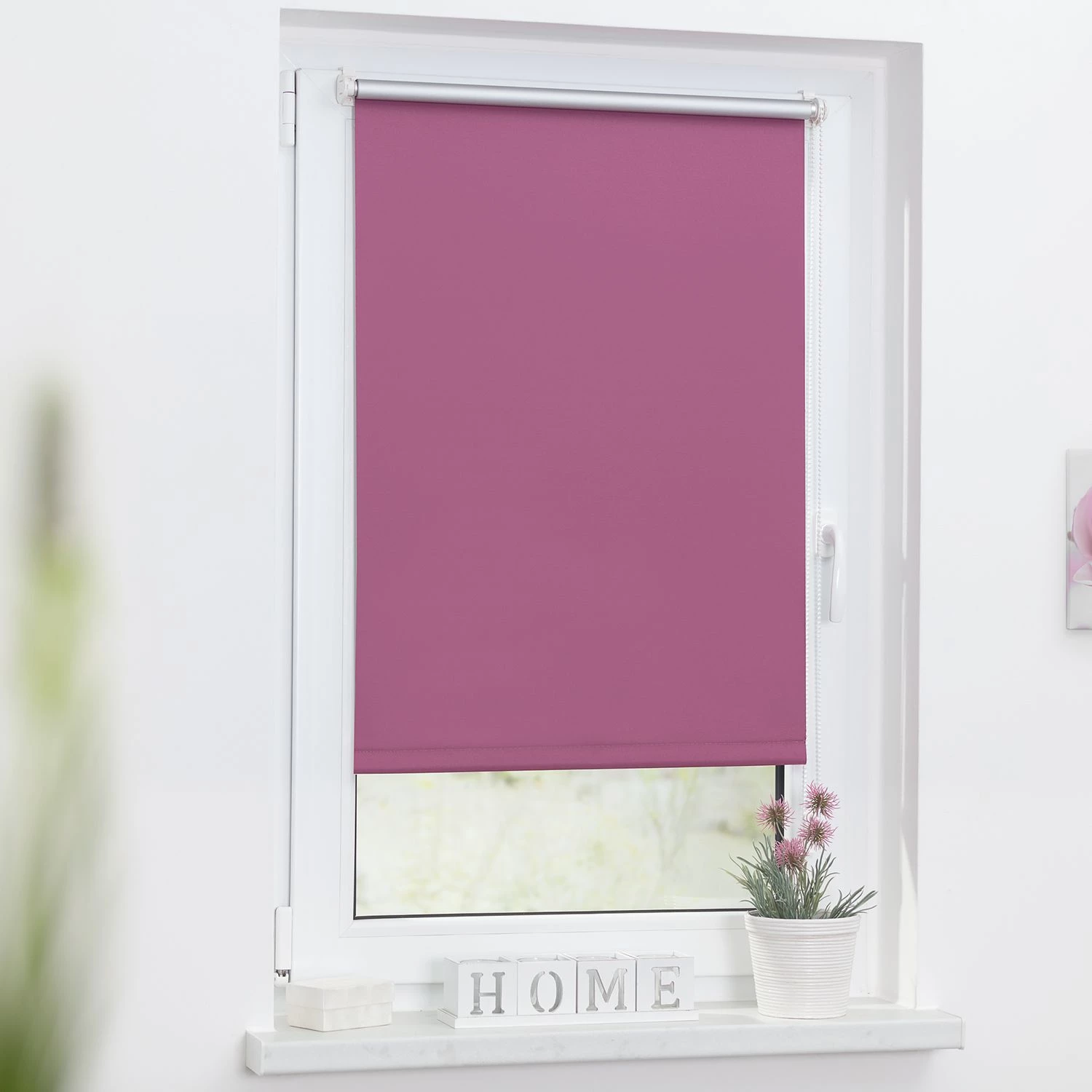 Twentyfour Store thermique Spotswood VIII - Tissu - Fuchsia - 80 x 150 cm 2 Twentyfour Store thermique Spotswood VIII - Tissu - Fuchsia - 80 x 150 cm – Image 2