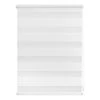 Twentyfour Store enrouleur jour nuit Piasek II - Tissu - Blanc - 120 x 150 cm