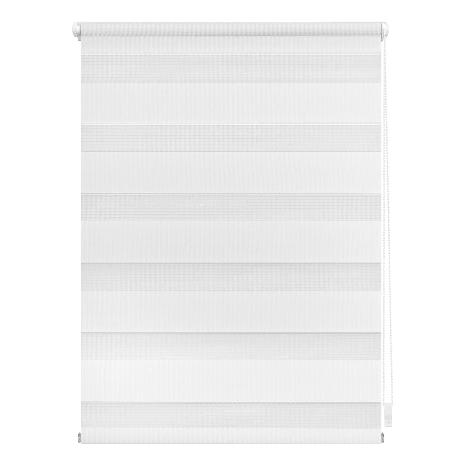 Twentyfour Store enrouleur jour nuit Piasek II - Tissu - Blanc - 120 x 150 cm 1 Twentyfour Store enrouleur jour nuit Piasek II - Tissu - Blanc - 120 x 150 cm