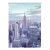 Lichtblick Store enrouleur New York - Tissu -Bleu / Gris - 45 x 150 cm