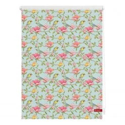 Lichtblick Store enrouleur Birds - Tissu - Multicolore - 120 x 150 cm