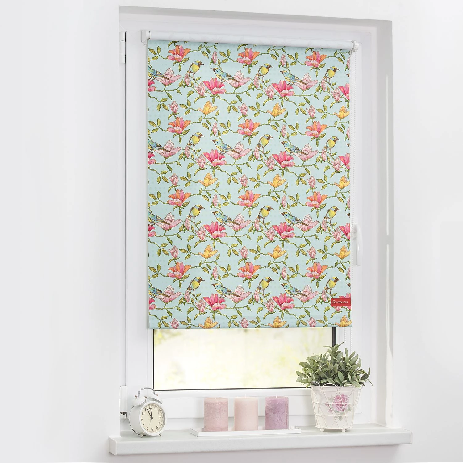 Lichtblick Store enrouleur Birds - Tissu - Multicolore - 120 x 150 cm 2 Lichtblick Store enrouleur Birds - Tissu - Multicolore - 120 x 150 cm – Image 2