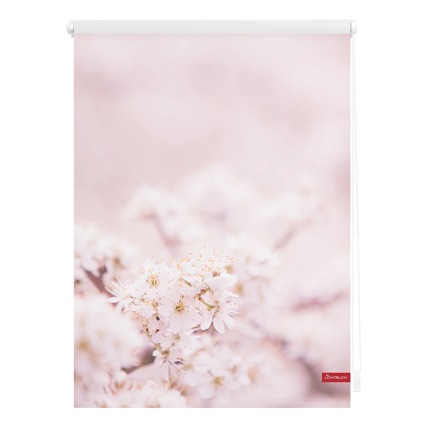 Lichtblick Store enrouleur cerisier en fleurs - Tissu - Rose / Blanc - 120 x 150 cm 1 Lichtblick Store enrouleur cerisier en fleurs - Tissu - Rose / Blanc - 120 x 150 cm