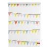 Lichtblick Store enrouleur guirlande de fanions - Tissu - Multicolore - 90 x 150 cm