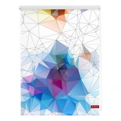 Lichtblick Store enrouleur graphique - Tissu - Multicolore - 120 x 150 cm