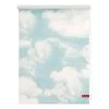Lichtblick Store enrouleur nuages - Tissu - Bleu clair / Blanc - 60 x 150 cm