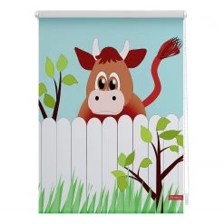 Twentyfour Store occultant bœuf Otto - Tissu - Multicolore - 70 x 150 cm