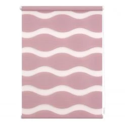 Twentyfour Store enrouleur Welle - Mauve - 80 x 150 cm
