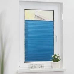 Twentyfour Store plissé Haftfix - Bleu cobalt - 60 x 130 cm -Équipements de jardin Soldes 1000146261 181130 08053001442 MOOD GALLERYIMAGES P000000001000146261 mood