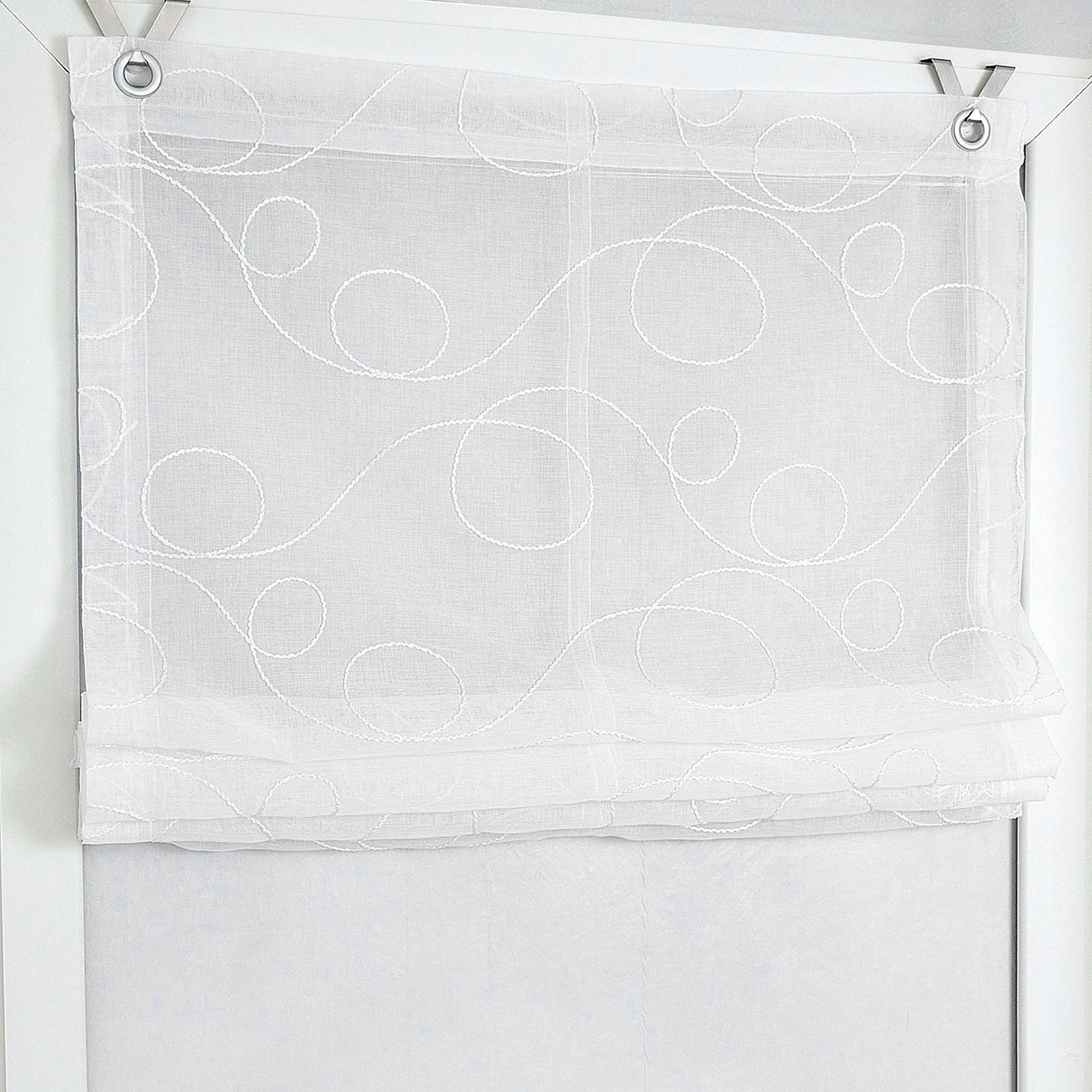 Kutti Store bateau Jasmin - Tissu - Blanc - 120 x 130 cm 3 Kutti Store bateau Jasmin - Tissu - Blanc - 120 x 130 cm – Image 3