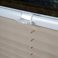 Mydeco Store plissé sans perçage free - Polyester / Aluminium - Beige - 80 x 210 cm -Équipements de jardin Soldes 1000186979 200909 13113301310 DETAILS P000000001000186979