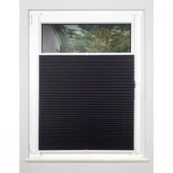 Mydeco Store plissé sans perçage free - Polyester / Aluminium - Noir - 80 x 130 cm -Équipements de jardin Soldes 1000186985 200909 13113801361 MOOD DETAILS P000000001000186985 mood