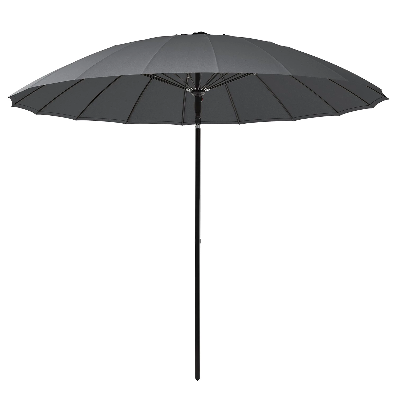 Jardi Parasol Sundy - Aluminum / Polyester - Noir 1 Jardi Parasol Sundy - Aluminum / Polyester - Noir