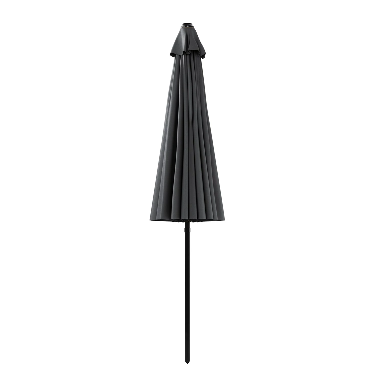 Jardi Parasol Sundy - Aluminum / Polyester - Noir 6 Jardi Parasol Sundy - Aluminum / Polyester - Noir – Image 6