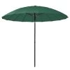 Jardi Parasol Sundy - Aluminum / Polyester - Vert