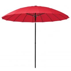 Jardi Parasol Sundy - Aluminum / Polyester - Rouge