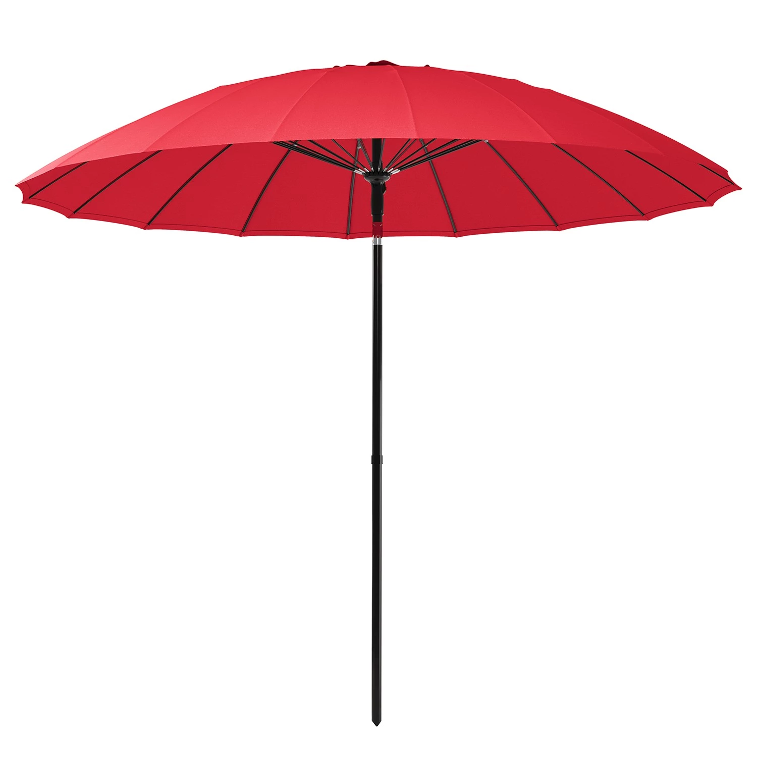 Jardi Parasol Sundy - Aluminum / Polyester - Rouge 1 Jardi Parasol Sundy - Aluminum / Polyester - Rouge