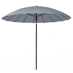 Jardi Parasol Sundy - Aluminum / Polyester - Gris