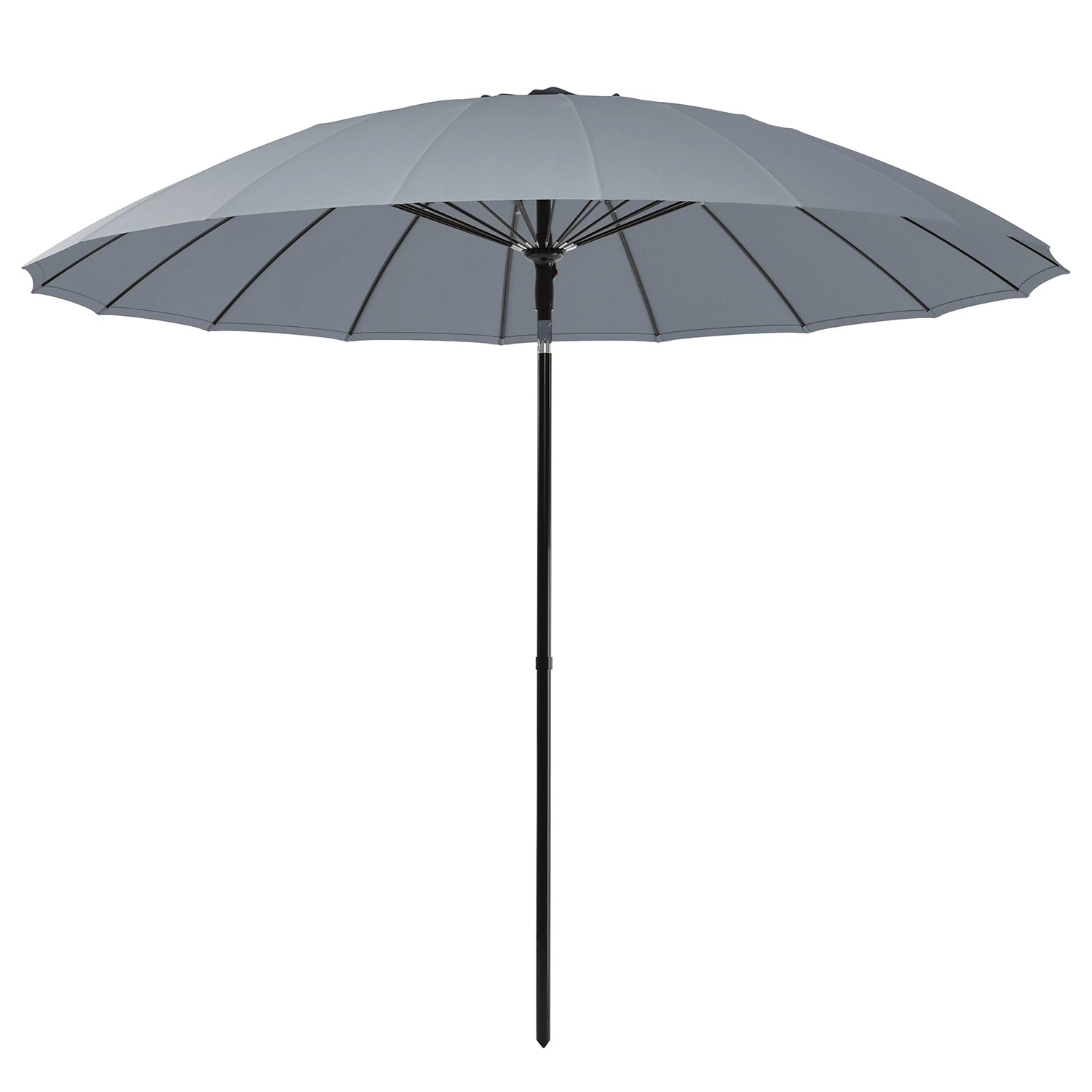 Jardi Parasol Sundy - Aluminum / Polyester - Gris 1 Jardi Parasol Sundy - Aluminum / Polyester - Gris