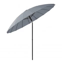 Jardi Parasol Sundy - Aluminum / Polyester - Gris 8 Jardi Parasol Sundy - Aluminum / Polyester - Gris -Équipements de jardin Soldes 1000197023 200430 15565300022 DETAILS P000000001000197023