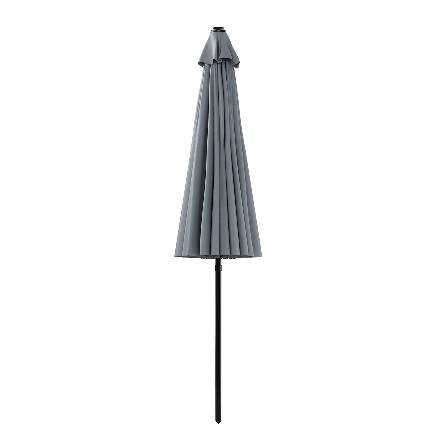 Jardi Parasol Sundy - Aluminum / Polyester - Gris 4 Jardi Parasol Sundy - Aluminum / Polyester - Gris – Image 4