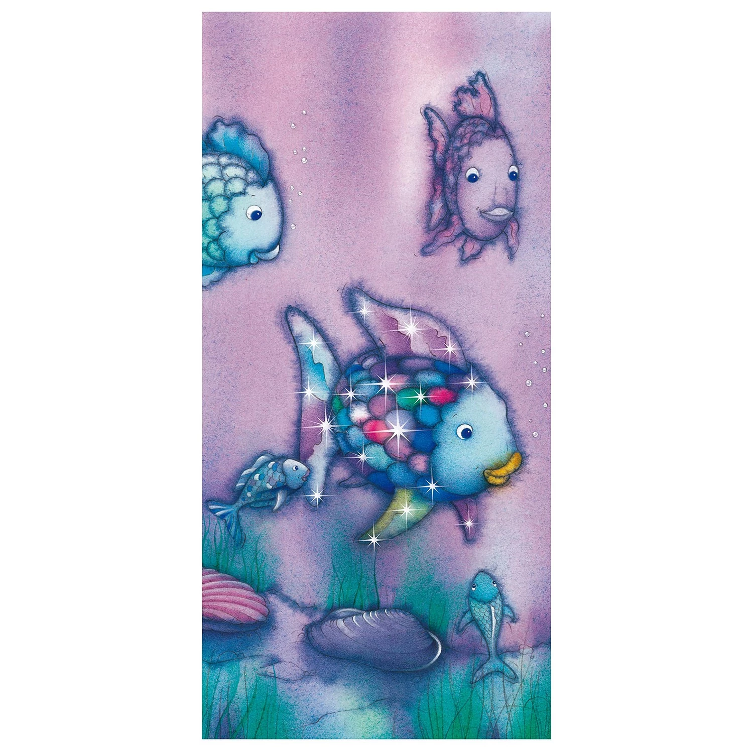 Bilderwelten Séparateur de pièces Arc-en-ciel III - Microfibre / Polyester - Multicolore 1 Bilderwelten Séparateur de pièces Arc-en-ciel III - Microfibre / Polyester - Multicolore