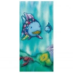 Bilderwelten Séparateur de pièces Arc-en-ciel I - Microfibre / Polyester - Multicolore