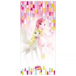 Bilderwelten Séparateur de pièces Mia and Me - Microfibre / Polyester - Multicolore