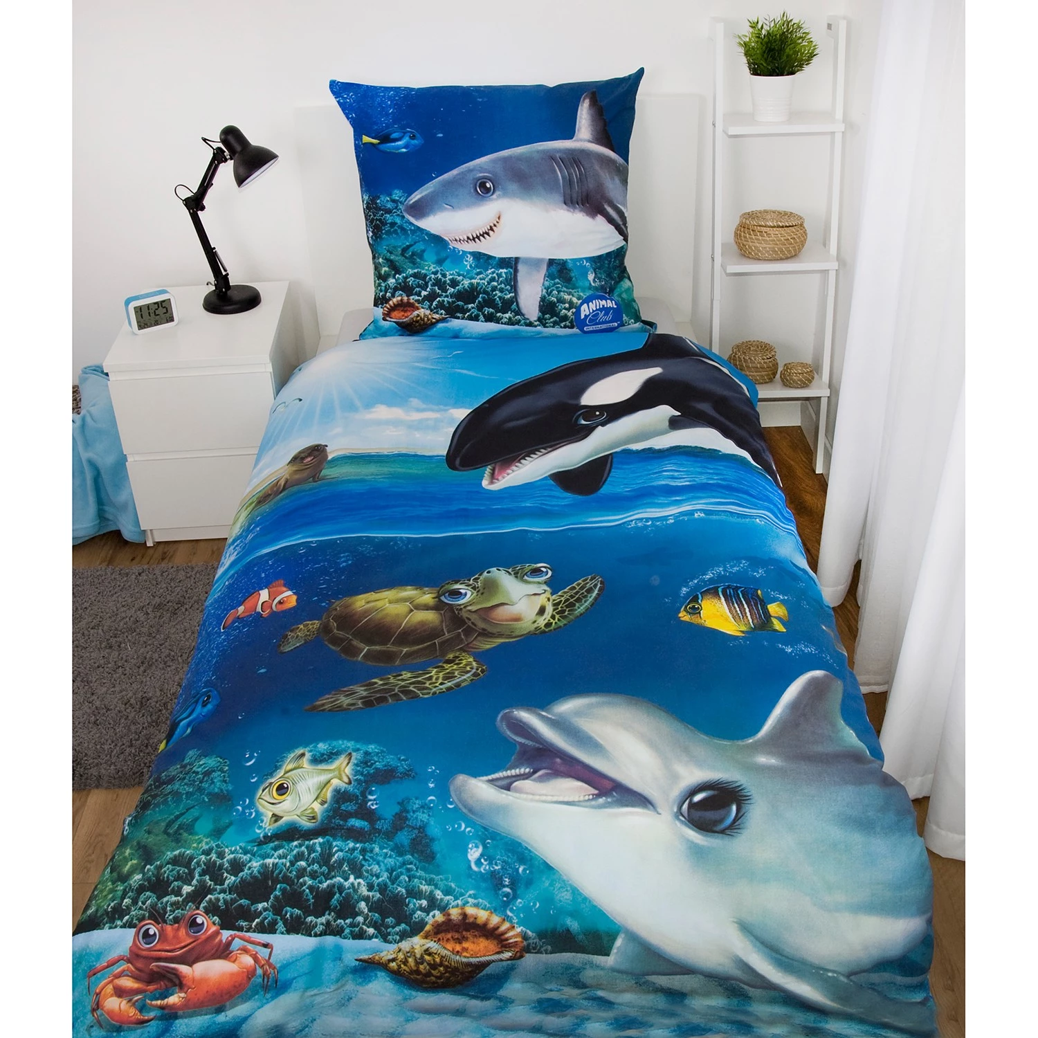 Herding Parure de lit en renforcé Ocean - Étoffe de coton - Multicolore 2 Herding Parure de lit en renforcé Ocean - Étoffe de coton - Multicolore – Image 2