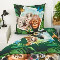 Herding Parure de lit en renforcé jungle - Étoffe de coton - Multicolore -Équipements de jardin Soldes 1000209464 220719 021 MOOD DETAILS P000000001000209464 mood