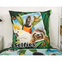 Herding Parure de lit en renforcé jungle - Étoffe de coton - Multicolore -Équipements de jardin Soldes 1000209464 220719 022 MOOD DETAILS P000000001000209464 mood