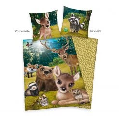 Herding Parure de lit en renforcé forêt - Étoffe de coton - Multicolore 11 Herding Parure de lit en renforcé forêt - Étoffe de coton - Multicolore -Équipements de jardin Soldes 1000209466 220719 030 DETAILS P000000001000209466