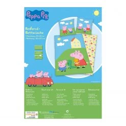 Herding Parure de lit en renforcé Peppa Pig - Étoffe de coton - Multicolore 13 Herding Parure de lit en renforcé Peppa Pig - Étoffe de coton - Multicolore -Équipements de jardin Soldes 1000209478 220719 050 DETAILS P000000001000209478