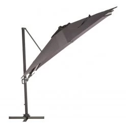 Jardi Parasol Roma - Aluminium / Polyester - Noir -Équipements de jardin Soldes 1000223338 210420 08505100005 DETAILS P000000001000223338