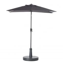 Jardi Parasol Suno - Aluminium / Polyester - Noir