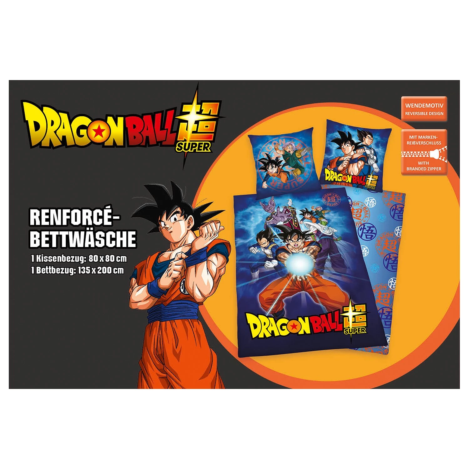 Herding Parure de lit Dragonball - Coton - Multicolore 5 Herding Parure de lit Dragonball - Coton - Multicolore – Image 5