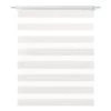 Home Wohnideen Store enrouleur Zebra - Polyester - Blanc laine - 50 x 150 cm