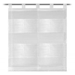 Home Wohnideen Store bateau Gabi - Polyester - Blanc laine - 120 x 130 cm