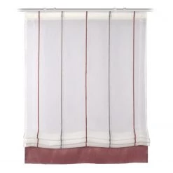 Home Wohnideen Store bateau Piruli - Polyester - Blanc / Rouge - 60 x 130 cm