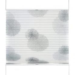 Home Wohnideen Store plissé Rawlins - Polyester - Gris minéral - 90 x 130 cm