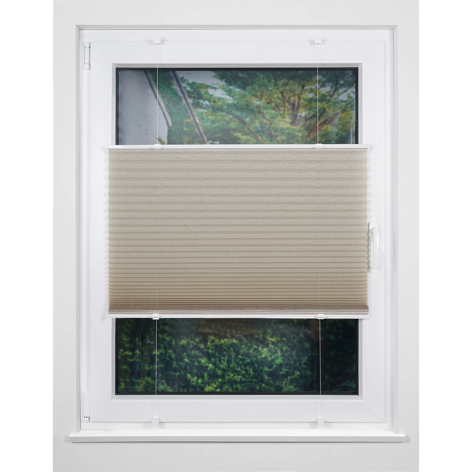 Mydeco Store plissé sans perçage Promo - Polyester / Aluminium - Beige - 100 x 130 cm 2 Mydeco Store plissé sans perçage Promo - Polyester / Aluminium - Beige - 100 x 130 cm – Image 2