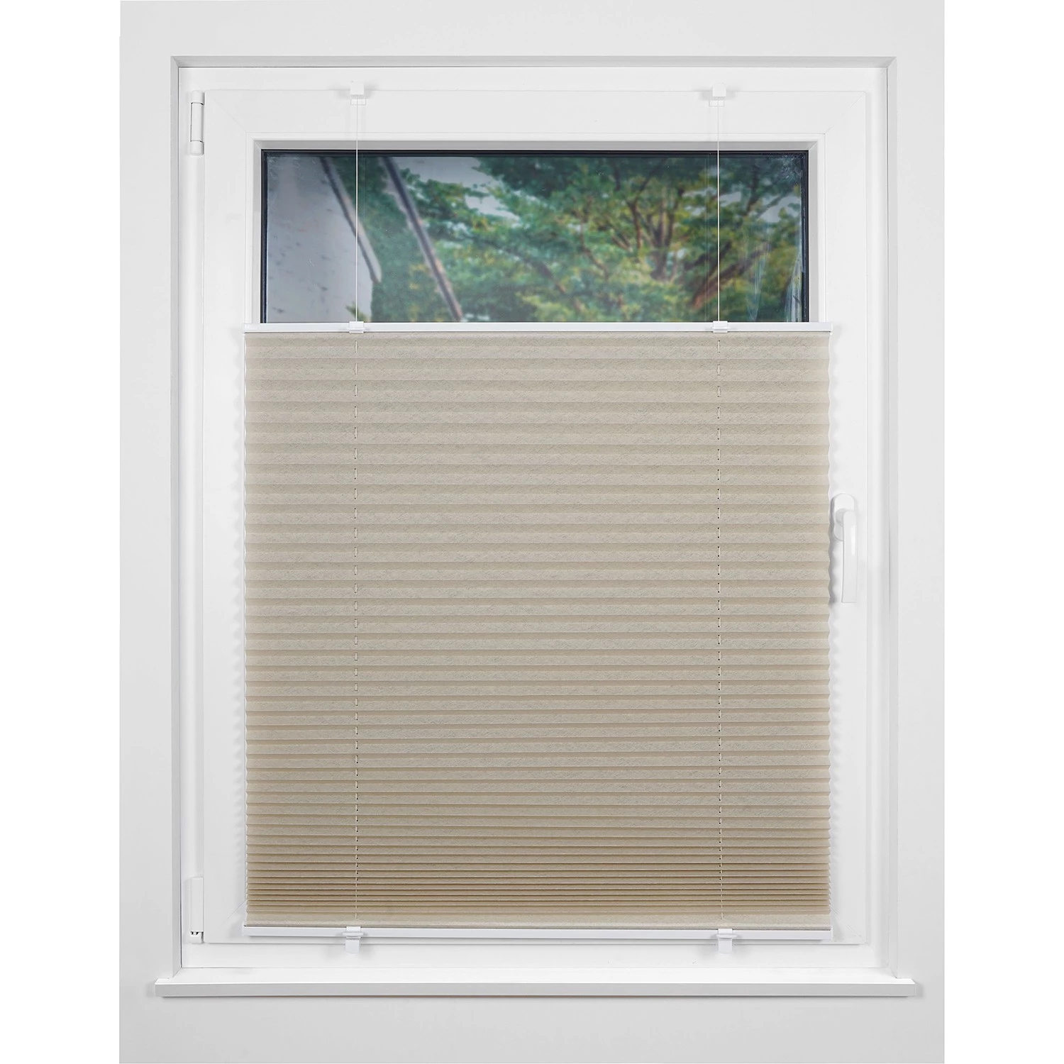 Mydeco Store plissé sans perçage Promo - Polyester / Aluminium - Beige - 100 x 130 cm 3 Mydeco Store plissé sans perçage Promo - Polyester / Aluminium - Beige - 100 x 130 cm – Image 3